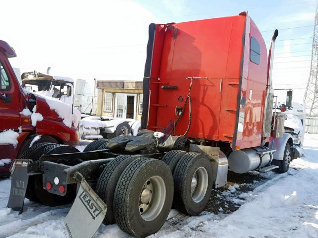 1FUJAPCK83DL90309 - 2003 FREIGHTLINER CONVENTION RED photo 4