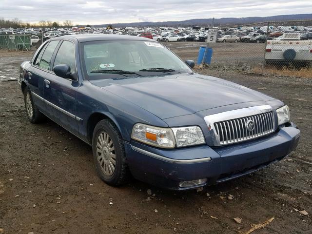 2MEFM75V77X623914 - 2007 MERCURY GRAND MARQ BLUE photo 1