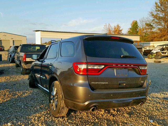 1C4SDHCT0FC755934 - 2015 DODGE DURANGO R/ GRAY photo 3