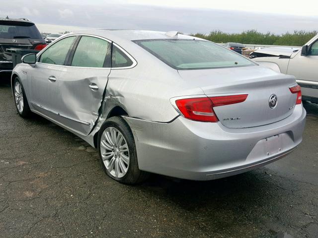 1G4ZR5SZ4JU133033 - 2018 BUICK LACROSSE P SILVER photo 3