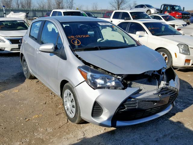 VNKKTUD38HA081502 - 2017 TOYOTA YARIS L SILVER photo 1