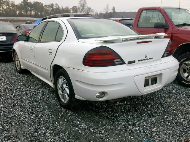 1G2NF52E43C180844 - 2003 PONTIAC GRAND AM S WHITE photo 3