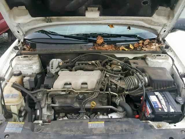 1G2NF52E43C180844 - 2003 PONTIAC GRAND AM S WHITE photo 7