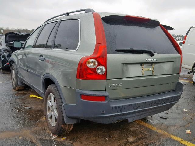 YV4CY592X61262759 - 2006 VOLVO XC90 GREEN photo 3