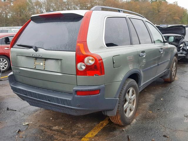 YV4CY592X61262759 - 2006 VOLVO XC90 GREEN photo 4