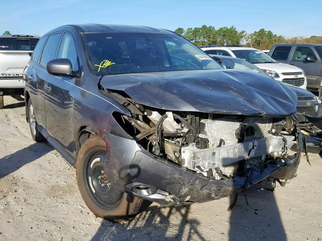 5N1AR2MMXFC603575 - 2015 NISSAN PATHFINDER GRAY photo 1