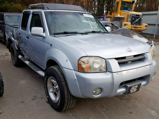 1N6ED27Y21C307412 - 2001 NISSAN FRONTIER C SILVER photo 1