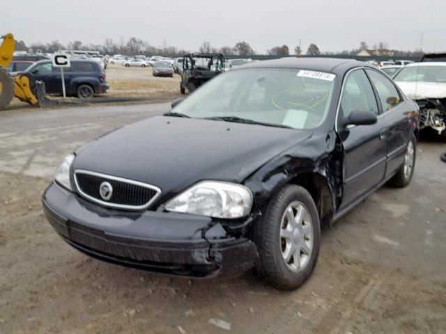 1MEFM502X3A618596 - 2003 MERCURY SABLE GS BLACK photo 2