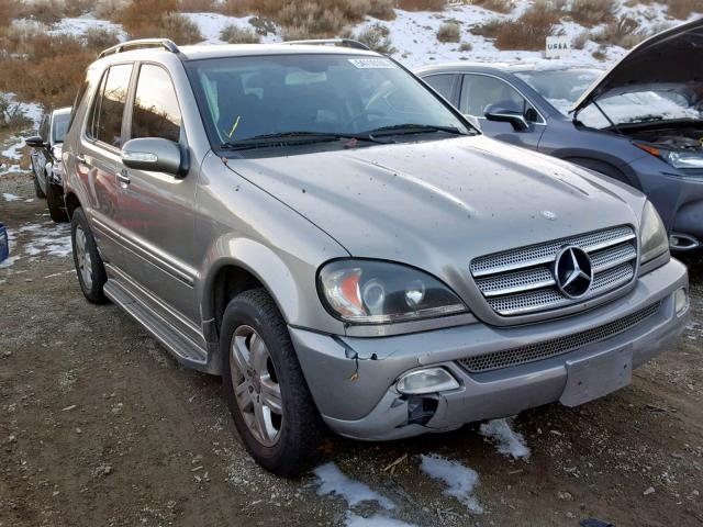 4JGAB57E45A535505 - 2005 MERCEDES-BENZ ML 350 SILVER photo 1