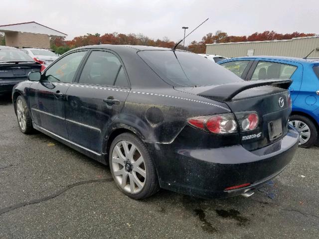 1YVHP80D965M05635 - 2006 MAZDA 6 BLACK photo 3