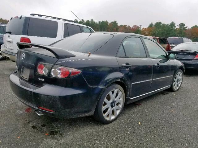 1YVHP80D965M05635 - 2006 MAZDA 6 BLACK photo 4