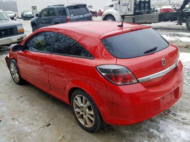 W08AT271885070486 - 2008 SATURN ASTRA XR RED photo 3