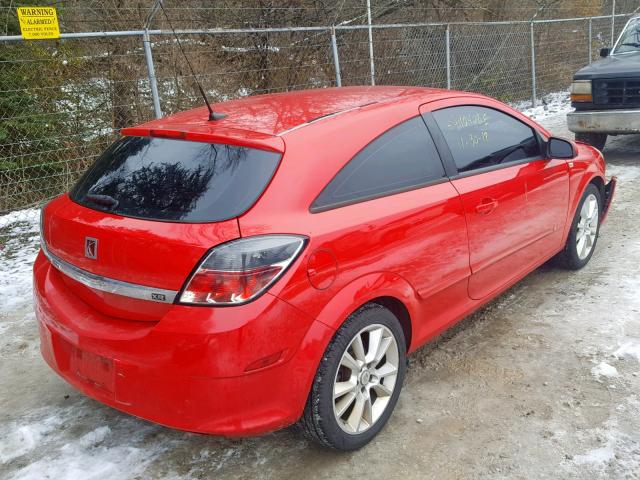 W08AT271885070486 - 2008 SATURN ASTRA XR RED photo 4