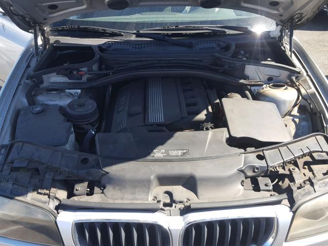 WBXPA73464WB24558 - 2004 BMW X3 2.5I GRAY photo 7