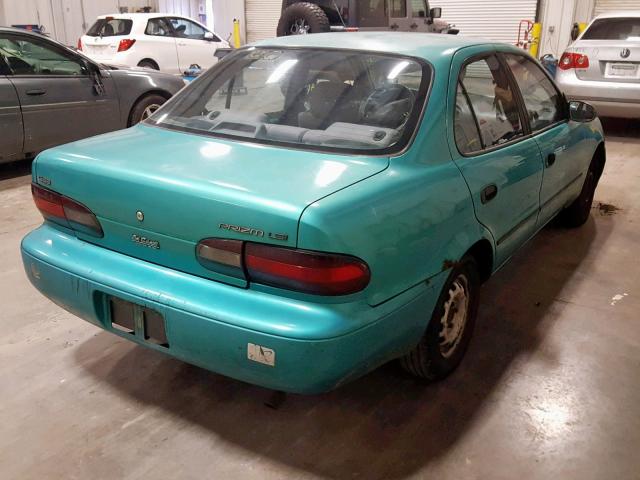 1Y1SK5365PZ009553 - 1993 GEO PRIZM BASE 绿色 照片 4