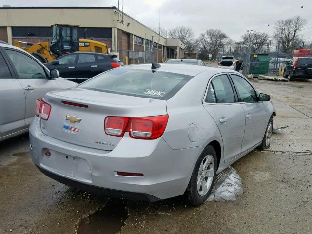 1G11B5SL4FF326997 - 2015 CHEVROLET MALIBU LS 银色 照片 4