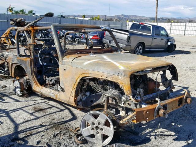 1C4AJWAG1DL572974 - 2013 JEEP WRANGLER S BURN photo 1