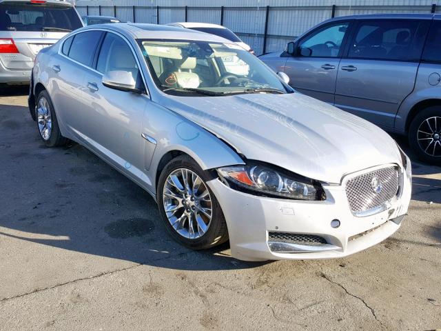 SAJWA0E74D8S73223 - 2013 JAGUAR XF SILVER photo 1