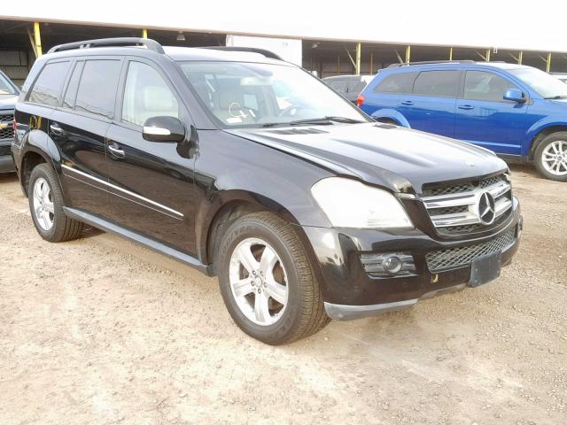 4JGBF71EX8A347654 - 2008 MERCEDES-BENZ GL 450 4MA BLACK photo 1