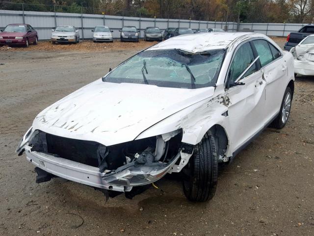 1FAHP2FW1AG166869 - 2010 FORD TAURUS LIM WHITE photo 2