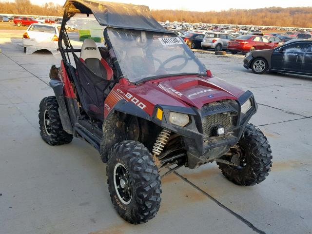 4XAVE7EA8DF258441 - 2013 POLARIS RZR 800 S RED photo 1