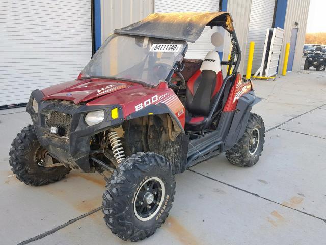 4XAVE7EA8DF258441 - 2013 POLARIS RZR 800 S RED photo 2