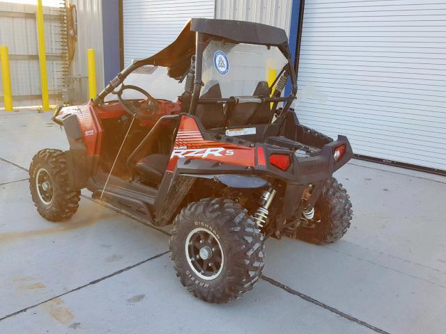 4XAVE7EA8DF258441 - 2013 POLARIS RZR 800 S RED photo 3