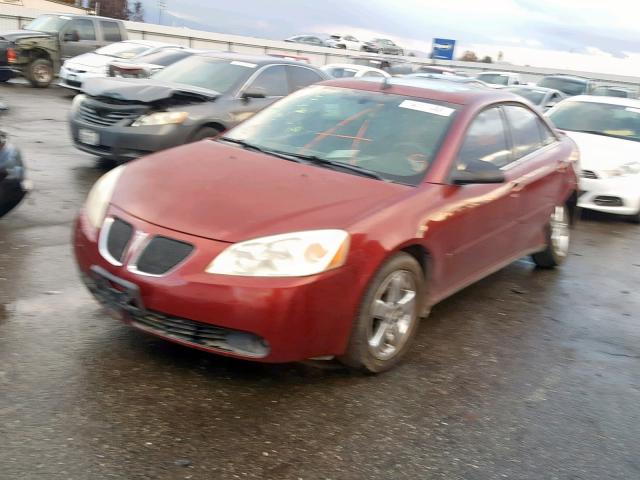 1G2ZH57N584127236 - 2008 PONTIAC G6 GT BURGUNDY photo 2