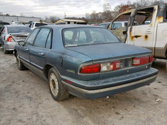 1G4HR53L5PH405323 - 1993 BUICK LESABRE LI GREEN photo 3