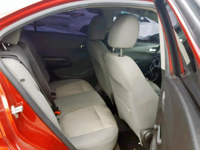1G1JA5SH8D4195791 - 2013 CHEVROLET SONIC LS RED photo 6