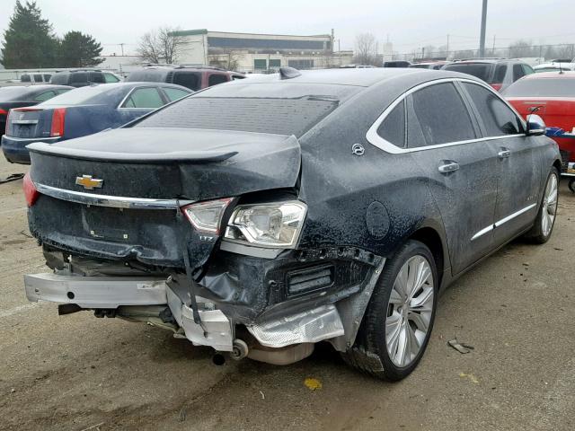 2G1165S30F9158966 - 2015 CHEVROLET IMPALA LTZ BLACK photo 4