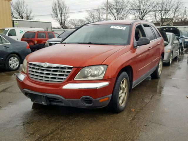 2C4GM68445R367624 - 2005 CHRYSLER PACIFICA T RED photo 2