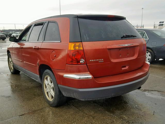 2C4GM68445R367624 - 2005 CHRYSLER PACIFICA T RED photo 3