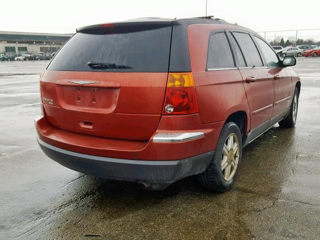 2C4GM68445R367624 - 2005 CHRYSLER PACIFICA T RED photo 4