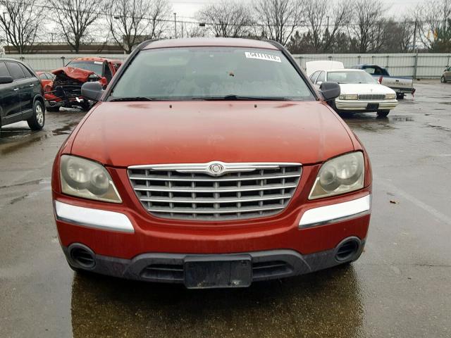 2C4GM68445R367624 - 2005 CHRYSLER PACIFICA T RED photo 9