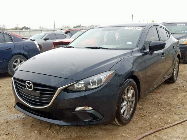 3MZBM1V7XEM106904 - 2014 MAZDA 3 TOURING BLACK photo 2