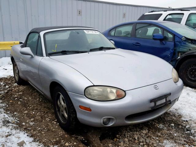 JM1NB3535Y0154266 - 2000 MAZDA MX-5 MIATA SILVER photo 1