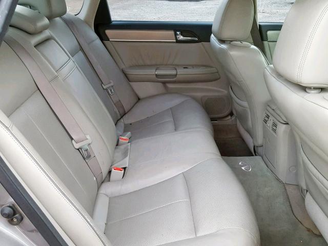 JNKBY01E08M500173 - 2008 INFINITI M45 BASE SILVER photo 6