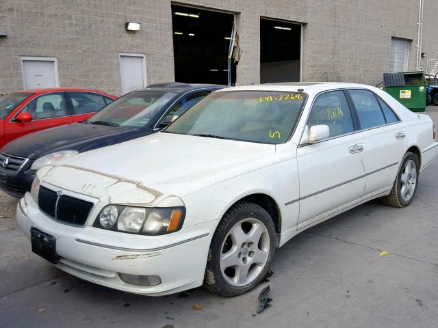 JNKBY31AXXM604571 - 1999 INFINITI Q45 BASE WHITE photo 2