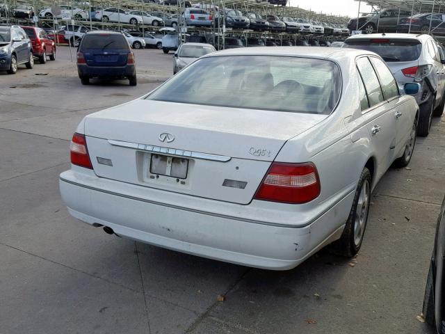 JNKBY31AXXM604571 - 1999 INFINITI Q45 BASE WHITE photo 4