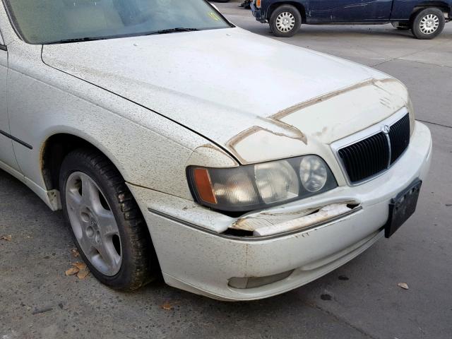 JNKBY31AXXM604571 - 1999 INFINITI Q45 BASE WHITE photo 9