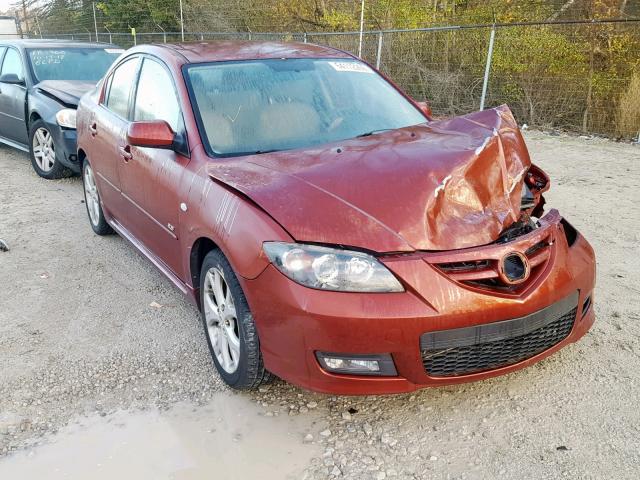 JM1BK323881150228 - 2008 MAZDA 3 S RED photo 1