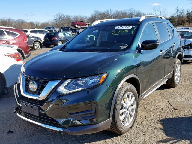 5N1AT2MV9JC832879 - 2018 NISSAN ROGUE SV GREEN photo 2