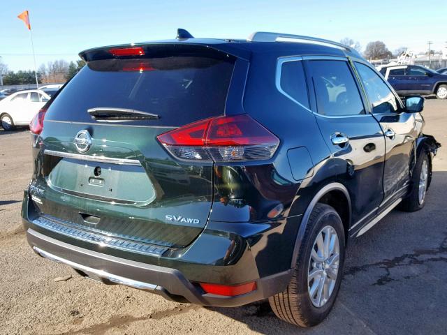 5N1AT2MV9JC832879 - 2018 NISSAN ROGUE SV GREEN photo 4