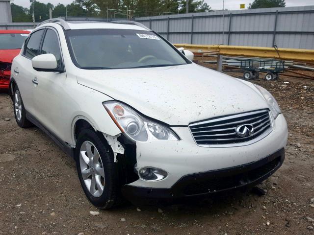 JN1BJ0HR7DM480192 - 2013 INFINITI EX37 BASE WHITE photo 1