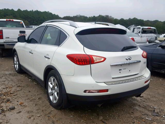 JN1BJ0HR7DM480192 - 2013 INFINITI EX37 BASE WHITE photo 3