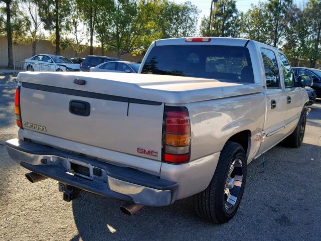 2GTEC13Z361271189 - 2006 GMC NEW SIERRA TAN photo 4