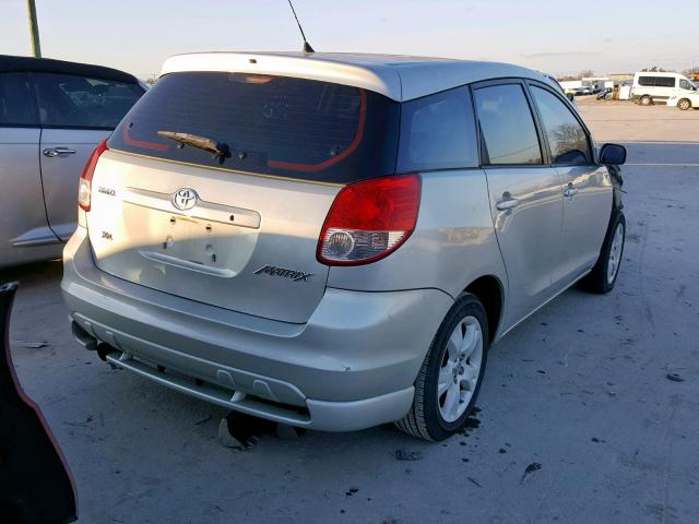 2T1KR32E24C172468 - 2004 TOYOTA COROLLA MA SILVER photo 4