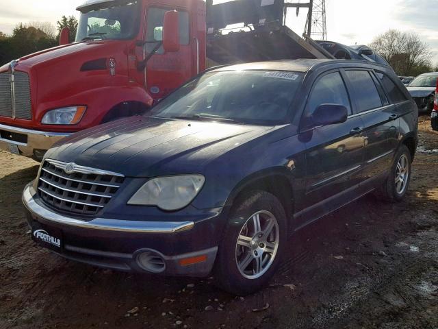 2A8GM68X27R356627 - 2007 CHRYSLER PACIFICA T BLUE photo 2