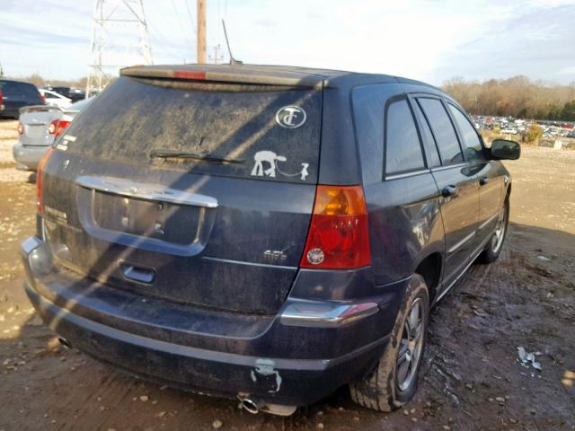 2A8GM68X27R356627 - 2007 CHRYSLER PACIFICA T BLUE photo 4